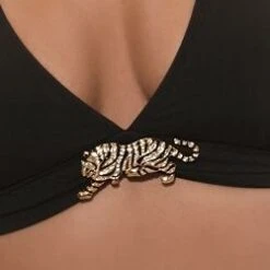 Triangel-Bikini TIGER Von Rebecca -MAISON LEJABY Verkaufsgeschäft 10 04 tiger close quadrat rebecca