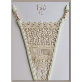 Lola Luna String AGHATA Creme-gold 3 Lola Luna String AGHATA Creme-gold