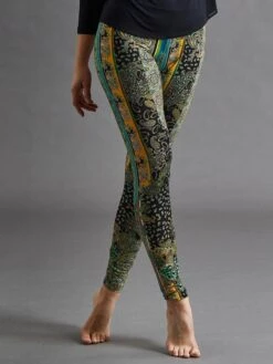 Jersey Freizeitanzug 2tlg. CHATEAU DE VERSAILLES Grün Schwarz Von Fürstenberg -MAISON LEJABY Verkaufsgeschäft anzug print 50304735 50304768 schwarz bunt fuerstenberg 4