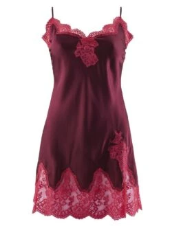 100% Seide Baby-Doll SOIE D´AMOUR Von Aubade -MAISON LEJABY Verkaufsgeschäft baby doll seide beere ms42 soie d amour aubade