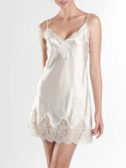 100% Seide Baby-Doll SOIE D´AMOUR Fein Aubade -MAISON LEJABY Verkaufsgeschäft baby doll seide perlmut ms42 soie d amour aubade 3 1 1 1 1