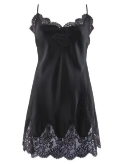 100% Seide Baby-Doll SOIE D´AMOUR Von Aubade -MAISON LEJABY Verkaufsgeschäft baby doll seide schwarz ms42 soie d amour aubade