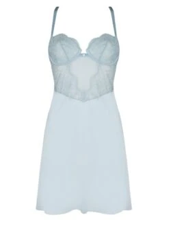Babydoll Bügel VALSE CRYSTAL Kleid Von Prelude Milano 20 Babydoll Bügel VALSE CRYSTAL Kleid Von Prelude Milano -MAISON LEJABY Verkaufsgeschäft babydoll dress yl327 eisblau valse prelude milano 4 1