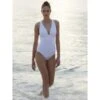 Badeanzug CAPRI 61 Von Pain De Sucre 1 Badeanzug CAPRI 61 Von Pain De Sucre -MAISON LEJABY Verkaufsgeschäft badeanzug capri weiss pain de sucre 2