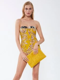 Bandeau Badeanzug SANTORINI Maisgelb Von Fürstenberg 7 Bandeau Badeanzug SANTORINI Maisgelb Von Fürstenberg -MAISON LEJABY Verkaufsgeschäft badeanzug mais bunt 278 38075 fuerstenberg