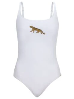 Badeanzug PANTHER Von Fürstenberg -MAISON LEJABY Verkaufsgeschäft badeanzug weiss 93237081b fuerstenberg 2 8 1