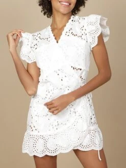 Baumwolle Lochspitze Tunika GLADYS Naturweiß Von Marjolaine 9 Baumwolle Lochspitze Tunika GLADYS Naturweiß Von Marjolaine -MAISON LEJABY Verkaufsgeschäft baumwolle lochspitze tunika gladys 7gla0202 naturweiss marjolaine 2