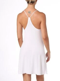 Nachthemd CAROLA Weiß Aus Modal-Baumwolle Von Imec 9 Nachthemd CAROLA Weiß Aus Modal-Baumwolle Von Imec -MAISON LEJABY Verkaufsgeschäft baumwolle modal nachthemd carola weiss 69953 imec 3