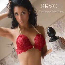 Bracli BEGOS Perlen- BH -MAISON LEJABY Verkaufsgeschäft begos perlen bh classic string rot bracli 3