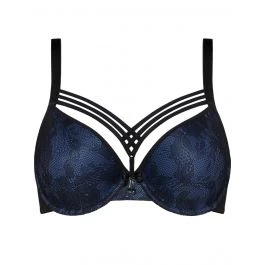 Schalen- BH DAME DE PARIS STYLE Bijou Blue Von Marlies Dekkers 3 Schalen- BH DAME DE PARIS STYLE Bijou Blue Von Marlies Dekkers