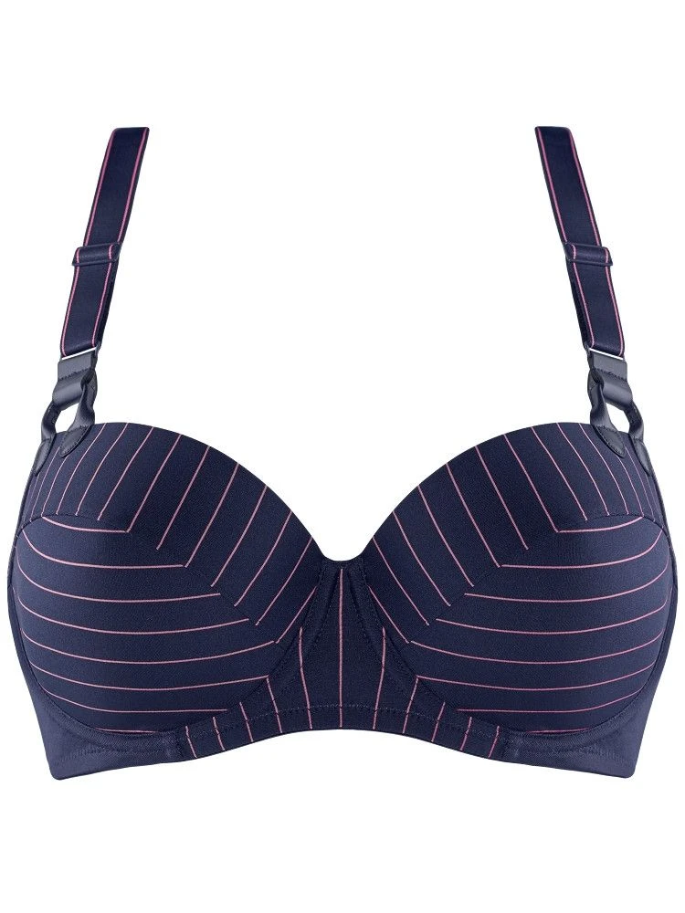 Balconette BH GLORIA STYLE Maritime Blue + Shocking Pink D Bis E-Cup Von Marlies Dekkers 5 Balconette BH GLORIA STYLE Maritime Blue + Shocking Pink D Bis E-Cup Von Marlies Dekkers - Image 4