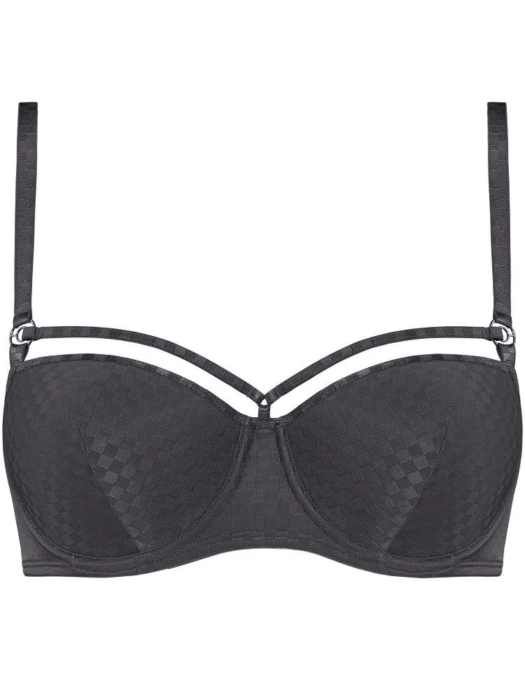 Balconette BH SPACE ODYSSEY STYLE Checkered Steel B Bis C Von Marlies Dekkers 6 Balconette BH SPACE ODYSSEY STYLE Checkered Steel B Bis C Von Marlies Dekkers - Image 4