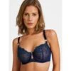 BH VELVET MEMORIES Halbschale Von Aubade 2 BH VELVET MEMORIES Halbschale Von Aubade -MAISON LEJABY Verkaufsgeschäft bh halbschale blau rbf14 velvet memories aubade 8