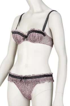Tüll-String MALICIEUSE Von Chantal Thomass -MAISON LEJABY Verkaufsgeschäft bh leopard rosa string chantal thomass 3
