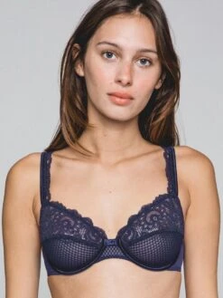 Spitze Vollschalen-BH GABY Von Maison Lejaby -MAISON LEJABY Verkaufsgeschäft bh nachtblau 13833 gaby maison lejaby 1