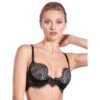 BLACK SWAN Spitzen Push Up BH Von Prelude Milano -MAISON LEJABY Verkaufsgeschäft bh push up pads schwarz ys285 black swan prelude 2