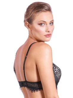 BLACK SWAN Spitzen Push Up BH Von Prelude Milano -MAISON LEJABY Verkaufsgeschäft bh push up pads schwarz ys285 black swan prelude