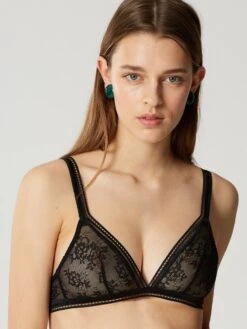 Tüllspitze Triangel-BH MISS LEJABY Von Maison Lejaby -MAISON LEJABY Verkaufsgeschäft bh schwarz 16442 miss lejaby maison lejaby 1 1