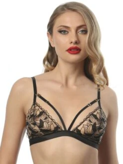 Triangel BH RITA Schwarz Von Prelude Milano 9 Triangel BH RITA Schwarz Von Prelude Milano -MAISON LEJABY Verkaufsgeschäft bh schwarz ys317 prelude 4