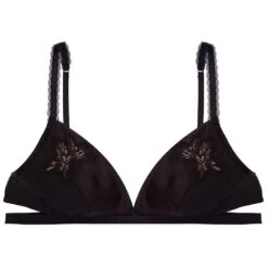 Seide Triangel Soft-BH PARK AVENUE Von Dita Von Teese -MAISON LEJABY Verkaufsgeschäft bh soft park avenue schwarz dita von teese 2 1