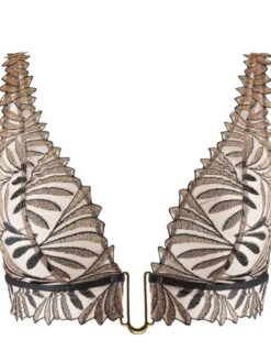 Bralette SENSORY ILLUSION Von Aubade X Iris Van Herpen 13 Bralette SENSORY ILLUSION Von Aubade X Iris Van Herpen -MAISON LEJABY Verkaufsgeschäft bh triangel bralette gold schwarz rc10b sensory illusion aubade 3 1