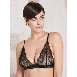 Tüll Triangel-BH Aus Leavers Spitze Von Oscalito 3 Tüll Triangel-BH Aus Leavers Spitze Von Oscalito