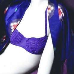 Bügel-BH TULLE FRONCÉ Von Chantal Thomass -MAISON LEJABY Verkaufsgeschäft bh tulle fronce lila chantal thomass