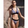 Triangel-Bikini ENEA GEZA 64 Blau-schwarz Von Pain De Sucre
