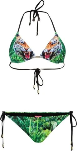 Triangel Bikini JUNGLE TIGER Von Eniqua -MAISON LEJABY Verkaufsgeschäft bikini jungle tiger eniqua 4 1