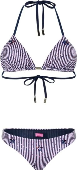 Triangel Bikini STARS ´N STRIPES Von Eniqua -MAISON LEJABY Verkaufsgeschäft bikini stars n stripes eniqua 4 1