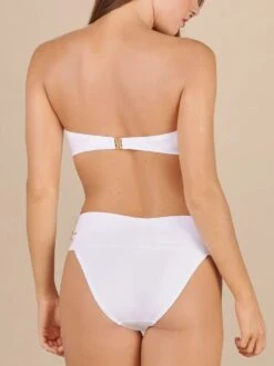 Bandeau Neckholder Bikini VINY WAVE 61 Von Pain De Sucre -MAISON LEJABY Verkaufsgeschäft bikini viny wave weiss pain de sucre 2