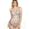 Bügel-Body Tüll Mit Spitze Und Strass MARLENE Von Prelude Milano -MAISON LEJABY Verkaufsgeschäft body grau yh306 prelude 9