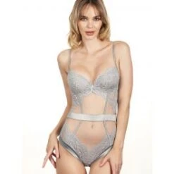 Bügel-Body Tüll Mit Spitze Und Strass MARLENE Von Prelude Milano