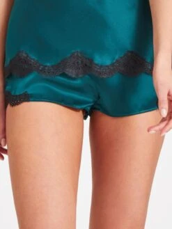 100% Seide Shorts TOI MON AMOUR Klassische Farben Von Aubade -MAISON LEJABY Verkaufsgeschäft boxer short gr n seide toi mon amour qs61 emeraude aubade 1 2 1 1