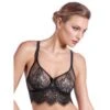 Bralette BLACK SWAN Spitze Von Prelude Milano -MAISON LEJABY Verkaufsgeschäft bralette buegel schwarz ys284 black swan prelude