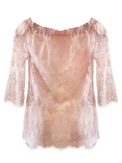 Spitze Carmen Shirt INESSA Von Escora 14 Spitze Carmen Shirt INESSA Von Escora -MAISON LEJABY Verkaufsgeschäft carmen shirt inessa rosa 9171 e251 701 escora 2