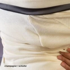 Cardigan SYNGONIUM Rayon-Feinstrick Von Cotton Club -MAISON LEJABY Verkaufsgeschäft champagner schiefer cotton club 2