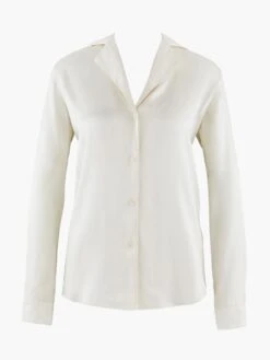 100% Seide Bluse TOI MON AMOUR Klassische Farben Von Aubade -MAISON LEJABY Verkaufsgeschäft damenbluse seide qs44 nacre aubade 1 1