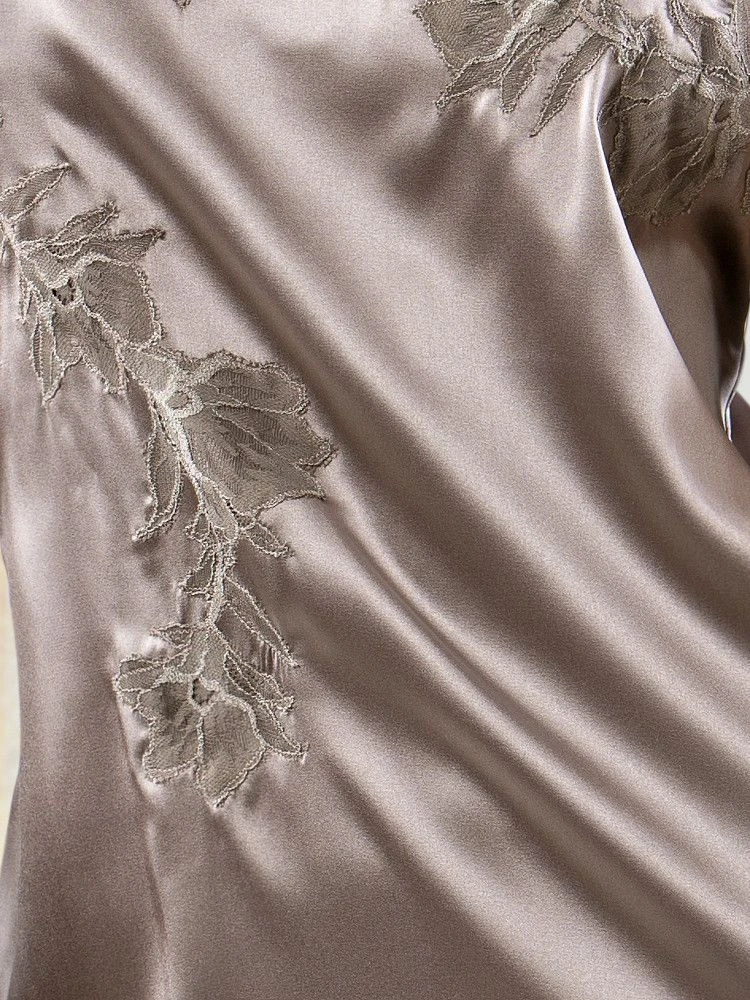 Seta Superior Seiden-Negligé SPLENDIDA Satin Von Cotton Club 16 Seta Superior Seiden-Negligé SPLENDIDA Satin Von Cotton Club – Bild 14