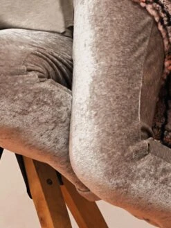 Lounge-Hose MODAL SAMT Von Chiara Fiorini -MAISON LEJABY Verkaufsgeschäft freizeit hose modal samt grau cf1902 chiara fiorini 2 1