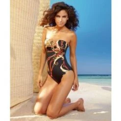 Badeanzug FÜRSTENBERG Schwarz-gold