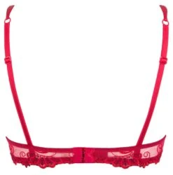 BH DRESSING FLORAL Halbschale Von Lise Charmel -MAISON LEJABY Verkaufsgeschäft halbschale bh acc3088 rot dressing floral lise charmel