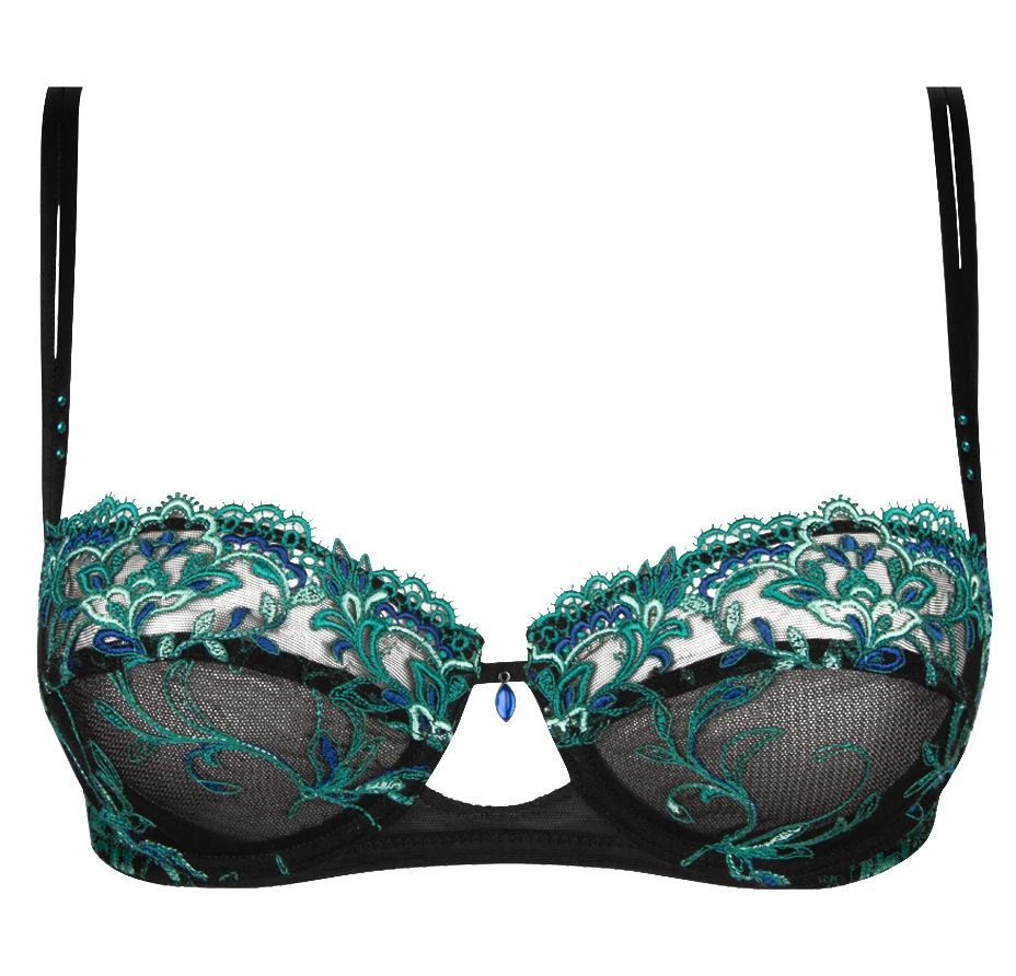 Halbschalen BH SECRETE EMERAUDE Aus Spitze Von Lise Charmel 5 Halbschalen BH SECRETE EMERAUDE Aus Spitze Von Lise Charmel - Image 3