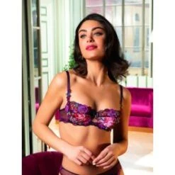 Halbschale BH AVEU EN FLEURS Seide Von Lise Charmel