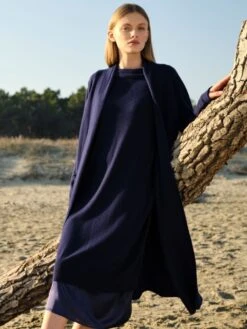 Hausmantel WOLLMIX Von Chiara Fiorini 9 Hausmantel WOLLMIX Von Chiara Fiorini -MAISON LEJABY Verkaufsgeschäft hausmantel lang wollmix blu cf1352 chiara fiorini 3 6