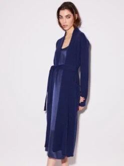 Hausmantel WOLLMIX Von Chiara Fiorini 8 Hausmantel WOLLMIX Von Chiara Fiorini -MAISON LEJABY Verkaufsgeschäft hausmantel lang wollmix blu cf1352 chiara fiorini 6