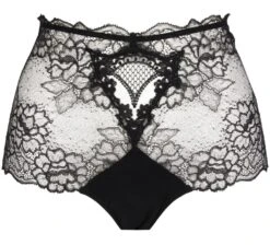 High Waist Shorty SUBLIME EN DENTELLE Von Lise Charmel -MAISON LEJABY Verkaufsgeschäft high waist shorty spitze ach1413 noir sublime en dentelle lise charmel 2 1 1 2 1