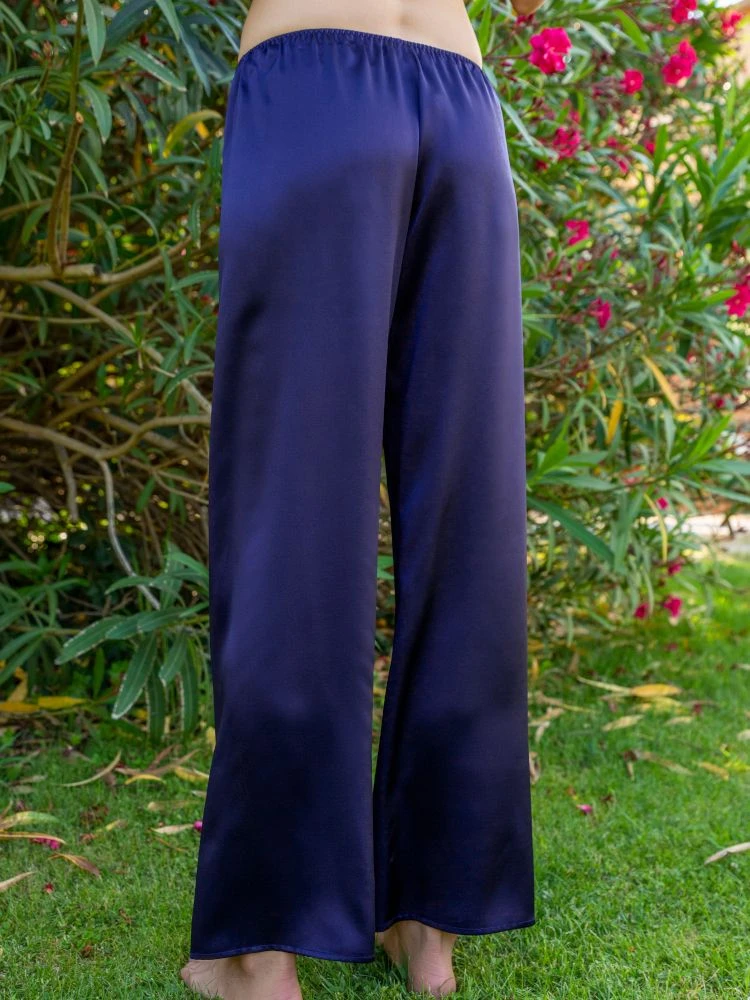 100% Seide PYJAMAHOSE Soie Unie Marjolaine 11 100% Seide PYJAMAHOSE Soie Unie Marjolaine - Image 9