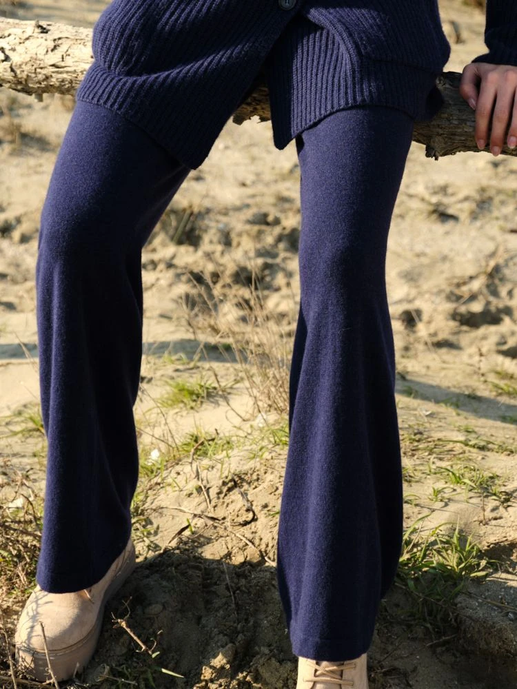 Weite WOLLMIX Lounge-Hose Von Chiara Fiorini 4 Weite WOLLMIX Lounge-Hose Von Chiara Fiorini – Bild 2