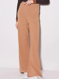 Weite WOLLMIX Lounge-Hose Von Chiara Fiorini 10 Weite WOLLMIX Lounge-Hose Von Chiara Fiorini -MAISON LEJABY Verkaufsgeschäft hose weit wollmix camel cf1335 chiara fiorini 6 1